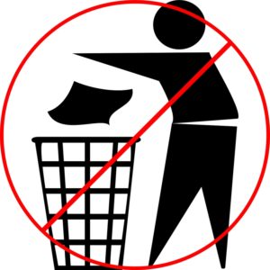 Medical Waste is not for trash can